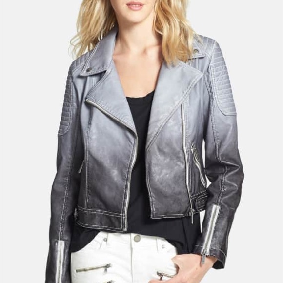 Sam Edelman Jackets & Blazers - Circus by Sam Edelman Dip Dye Moto Jacket NWT!